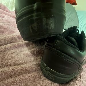 Vans-guard protection Leather non marking non slip sneakers